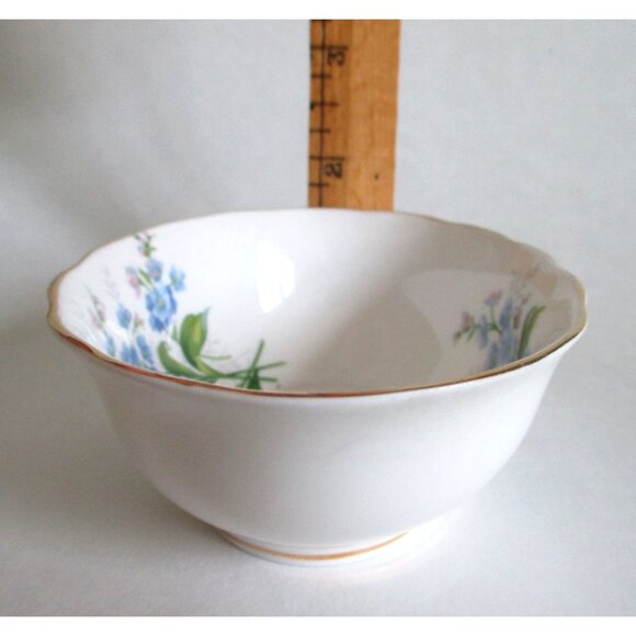 Royal Albert Forget Me Not Mini Oval Creamer Open Sugar Bowl English Bone China - Picture 8 of 10